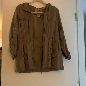 Brown cargo jacket